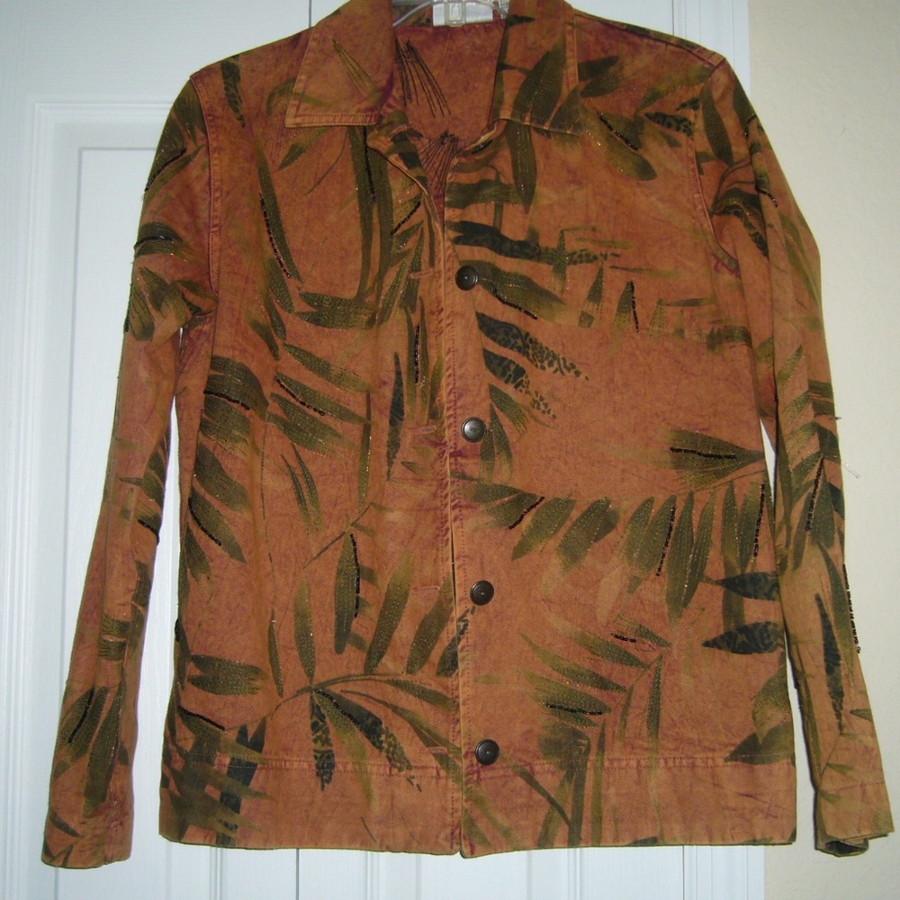 VINTAGE CHICOS JEAN JACKET SIZE 0